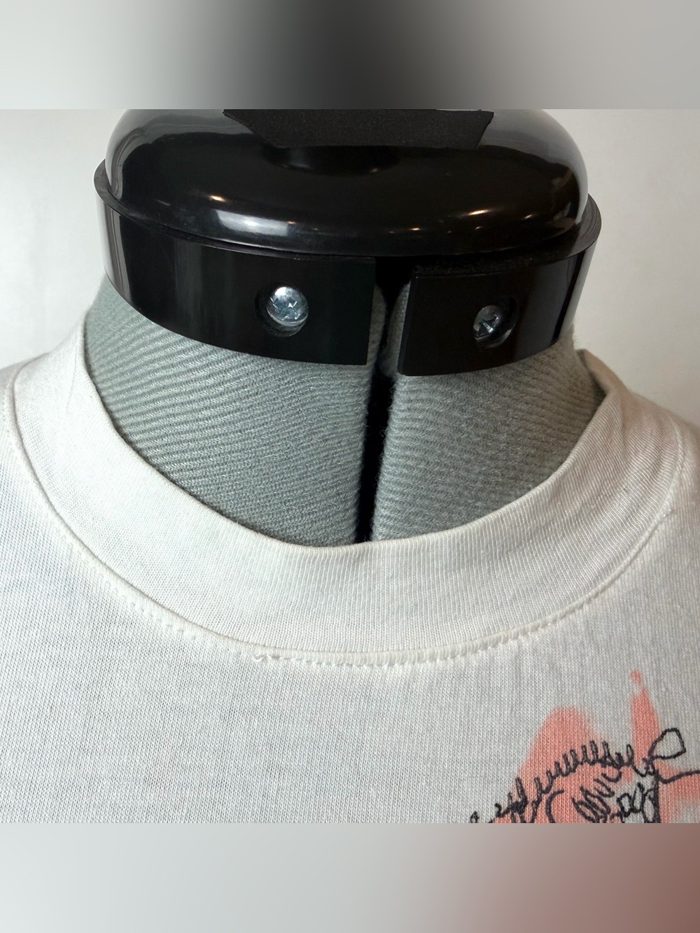 DIOR VTG Galliano ‘02 Corset Tee, white w/pink velvet ribbons&lace, M, EUC🎀 - Picture 10 of 15